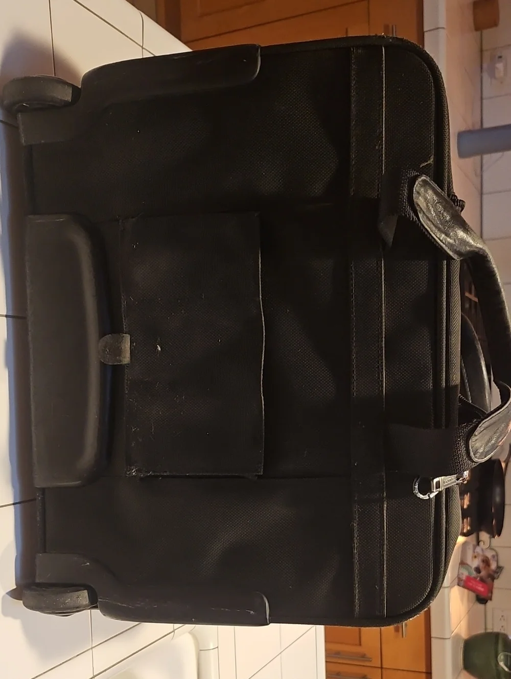 Tumi Black Travel & Laptop Duffle Bag - 2-in-1 Carry